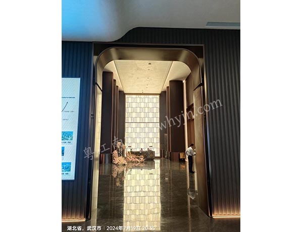 古田凱德不銹鋼造型門套